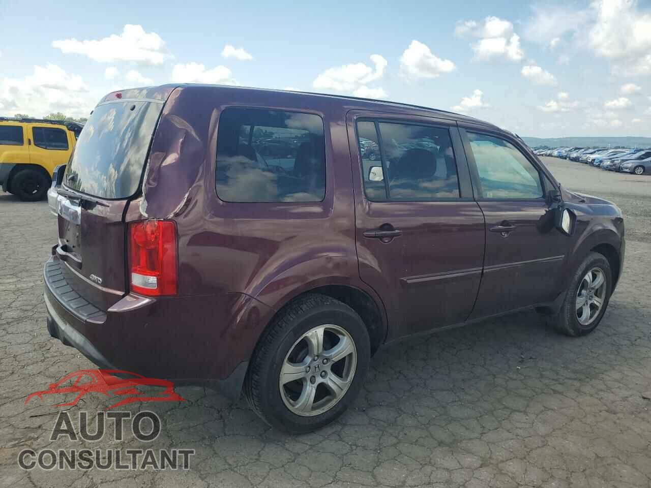 HONDA PILOT 2013 - 5FNYF4H60DB084636