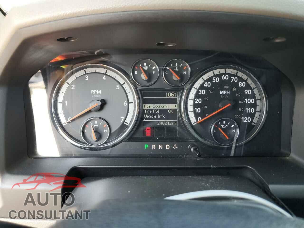DODGE RAM 1500 2012 - 1C6RD6FPXCS253832
