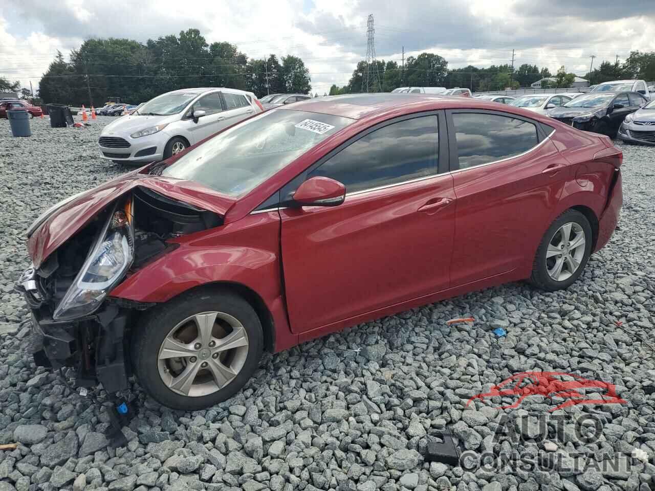 HYUNDAI ELANTRA 2016 - KMHDH4AEXGU627914