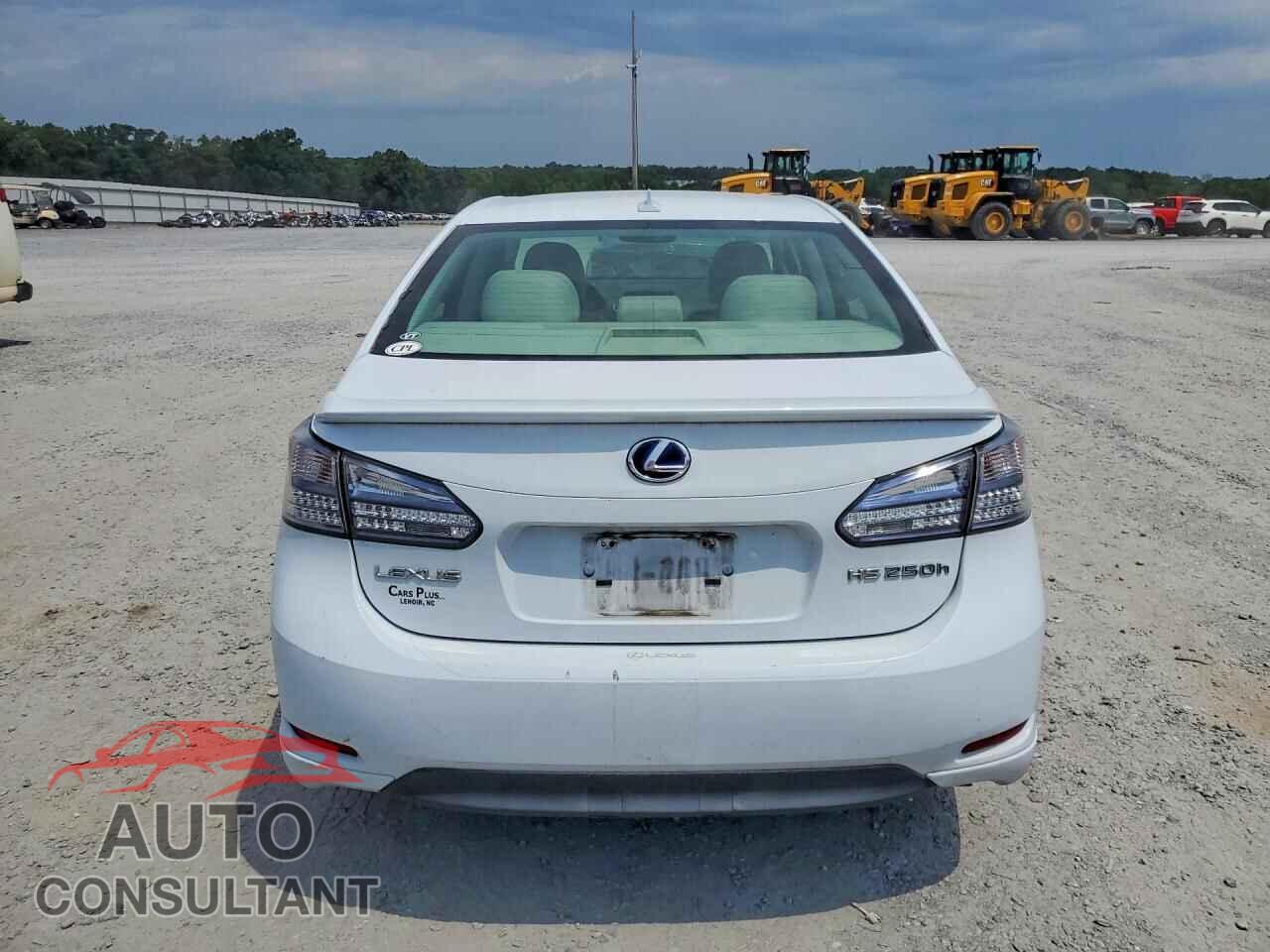 LEXUS HS 2010 - JTHBB1BA0A2006433