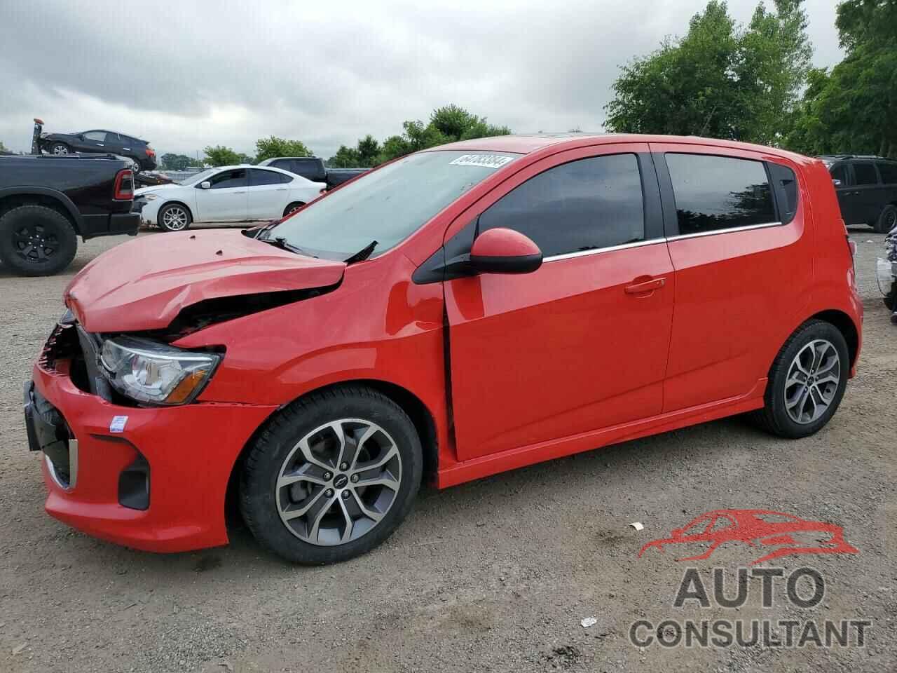 CHEVROLET SONIC 2018 - 1G1JD6SB9J4107402