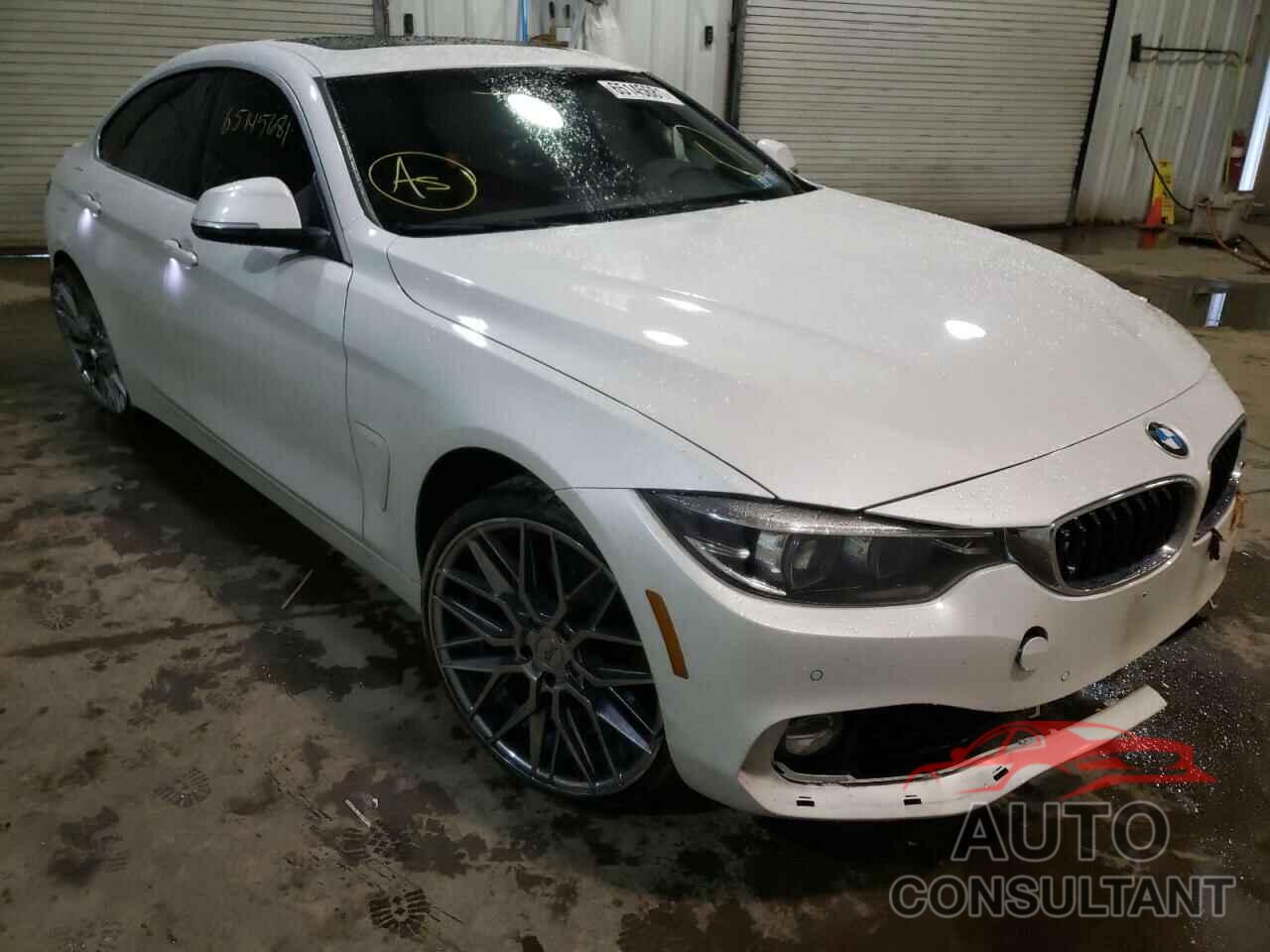 BMW 4 SERIES 2019 - WBA4J3C50KBL06577