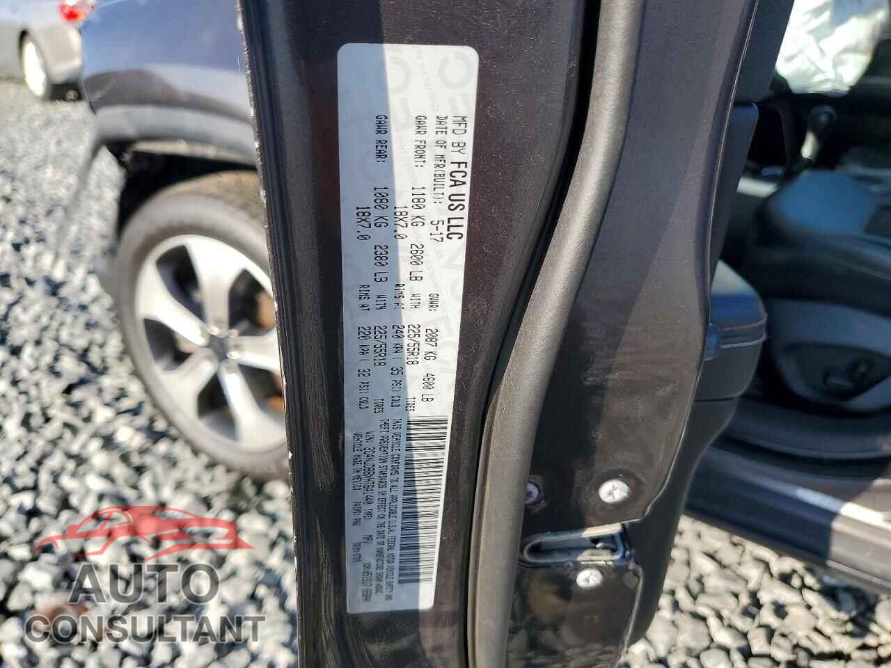 JEEP COMPASS 2017 - 3C4NJDBBXHT641440
