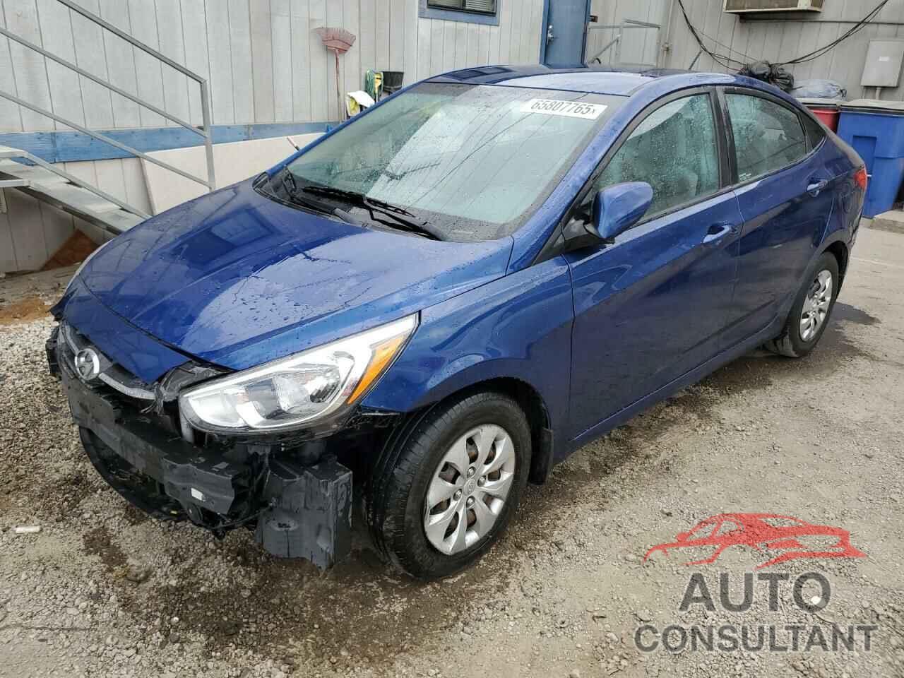 HYUNDAI ACCENT 2016 - KMHCT4AE8GU052223
