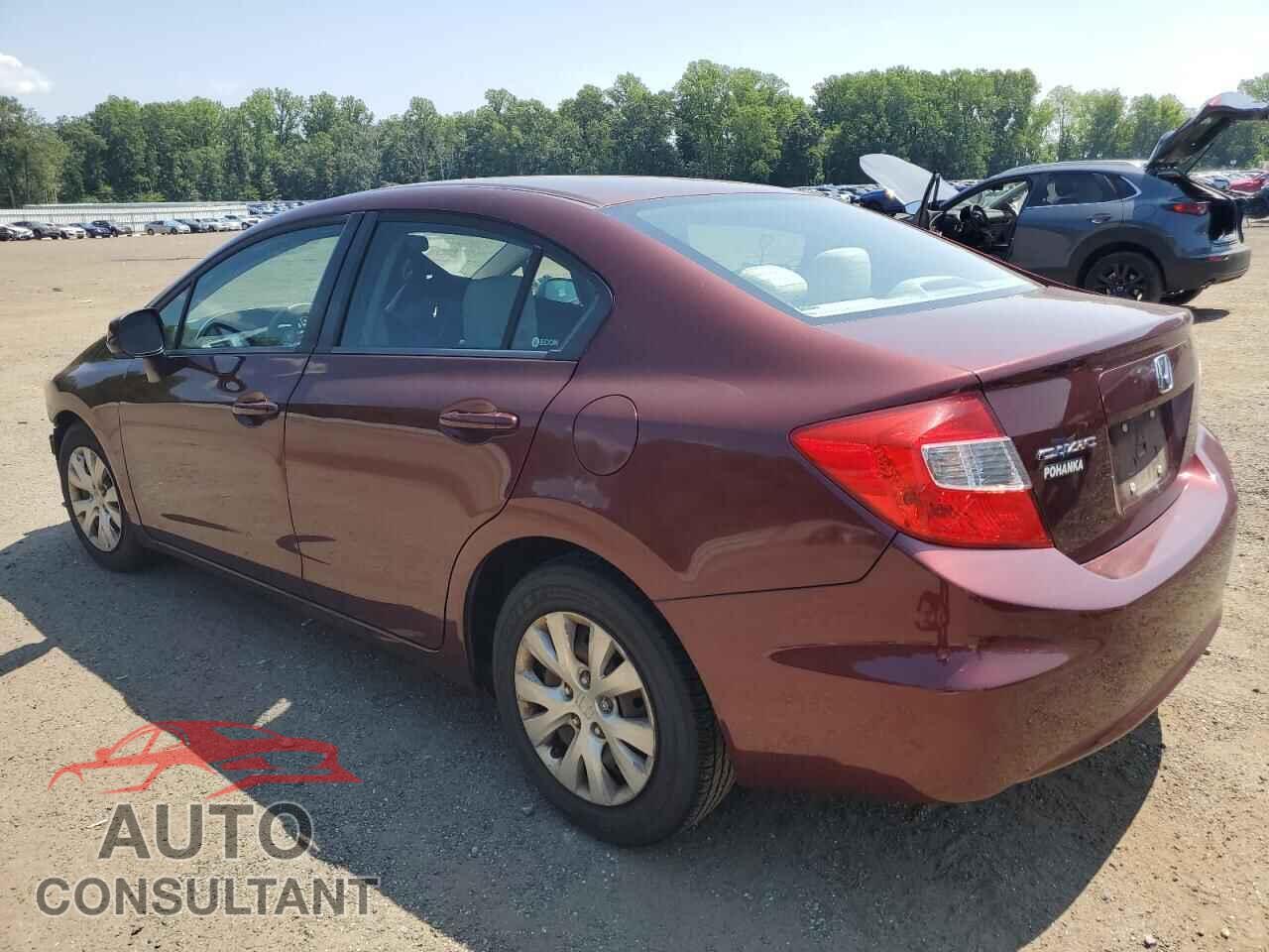 HONDA CIVIC 2012 - 19XFB2F50CE334074
