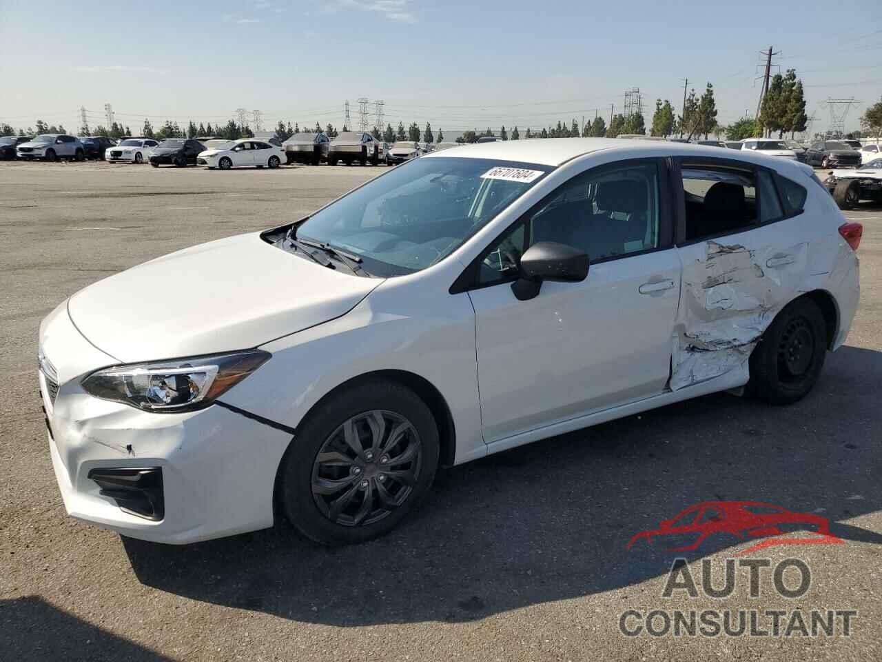 SUBARU IMPREZA 2018 - 4S3GTAA69J3726034