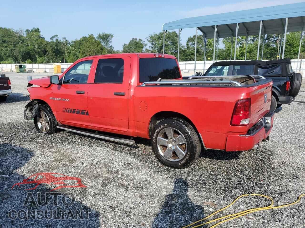 DODGE RAM 1500 2012 - 1C6RD6KT7CS156607