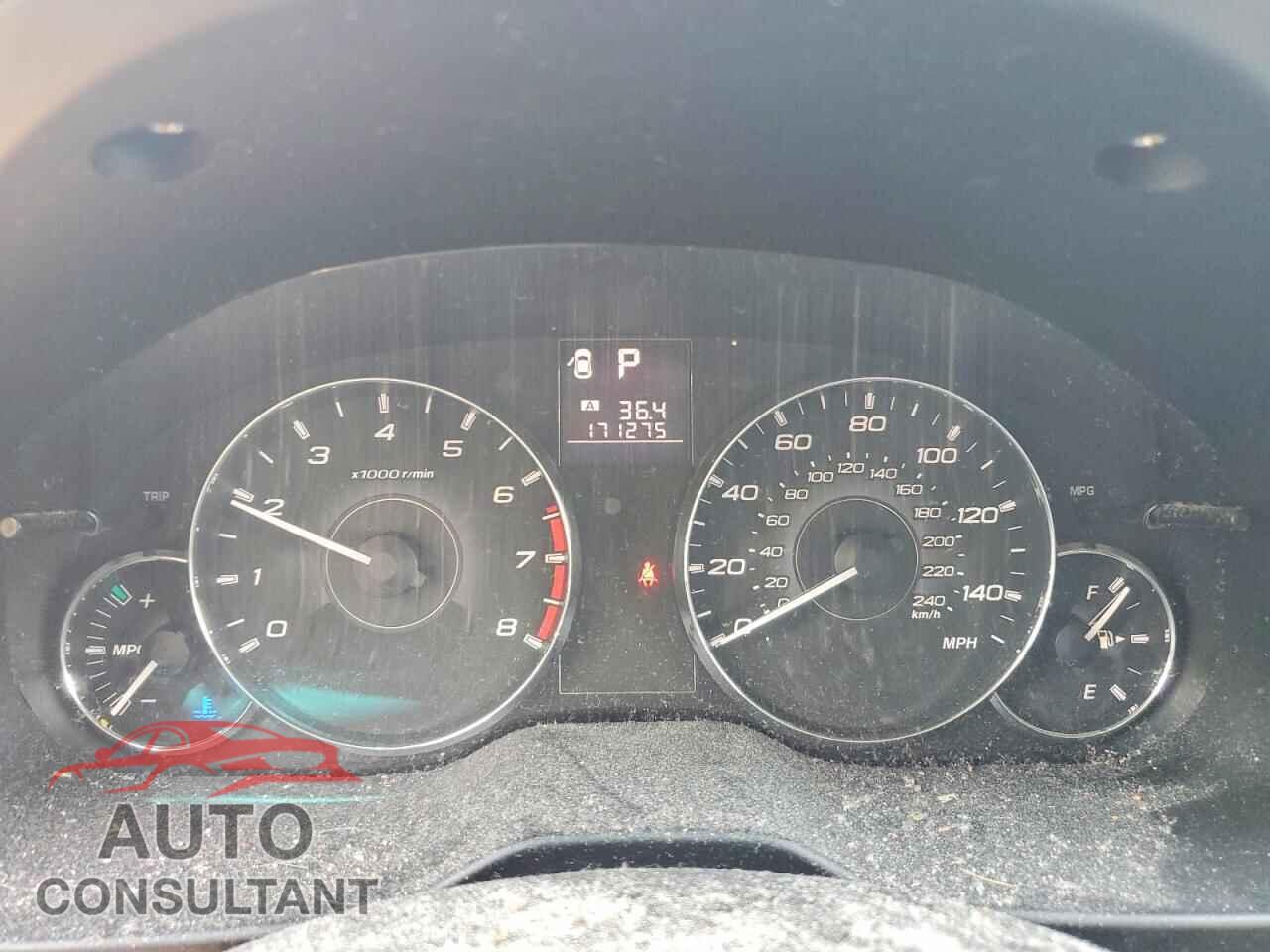 SUBARU OUTBACK 2012 - 4S4BRBGC0C3300937