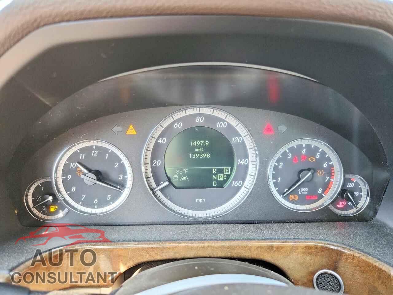 MERCEDES-BENZ E-CLASS 2011 - WDDHF9AB6BA365209