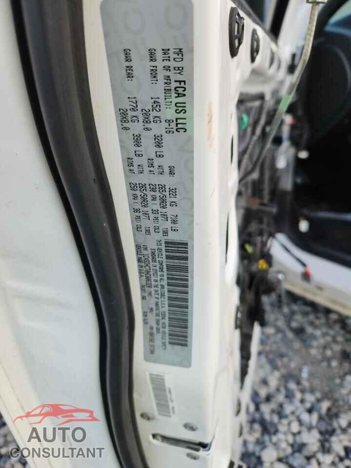 DODGE DURANGO 2017 - 1C4SDHCT0HC606328