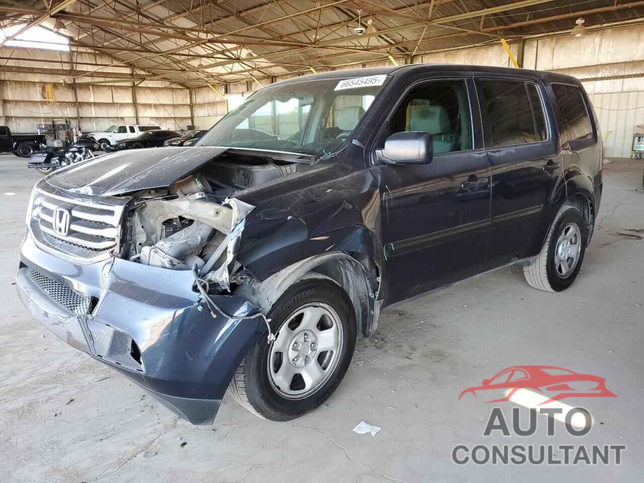 HONDA PILOT 2012 - 5FNYF3H26CB010613