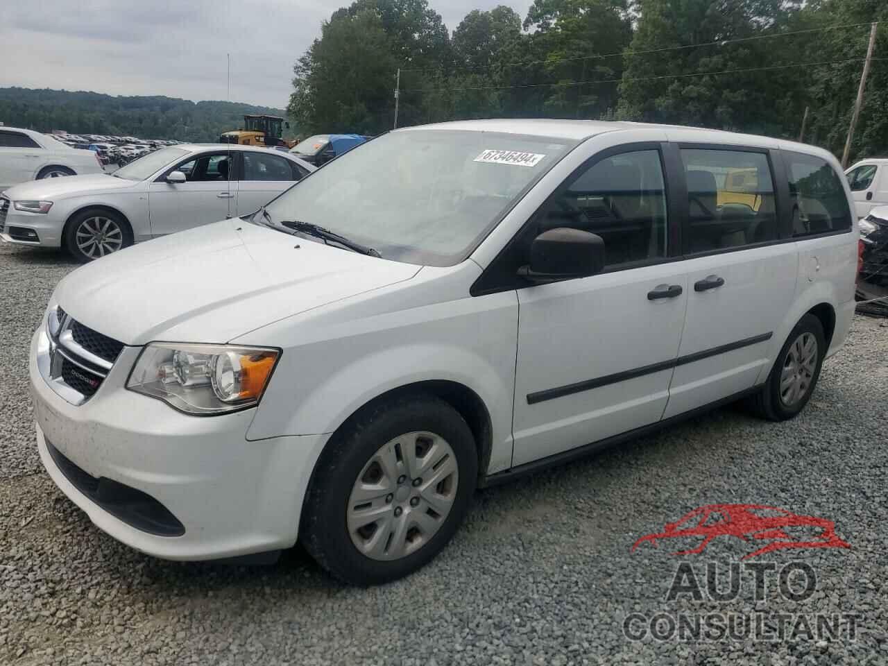 DODGE CARAVAN 2016 - 2C4RDGBG7GR315201