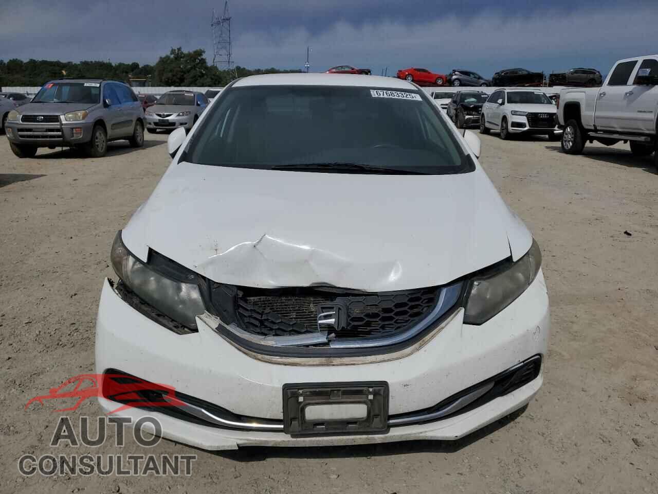 HONDA CIVIC 2013 - 19XFB2F50DE270491