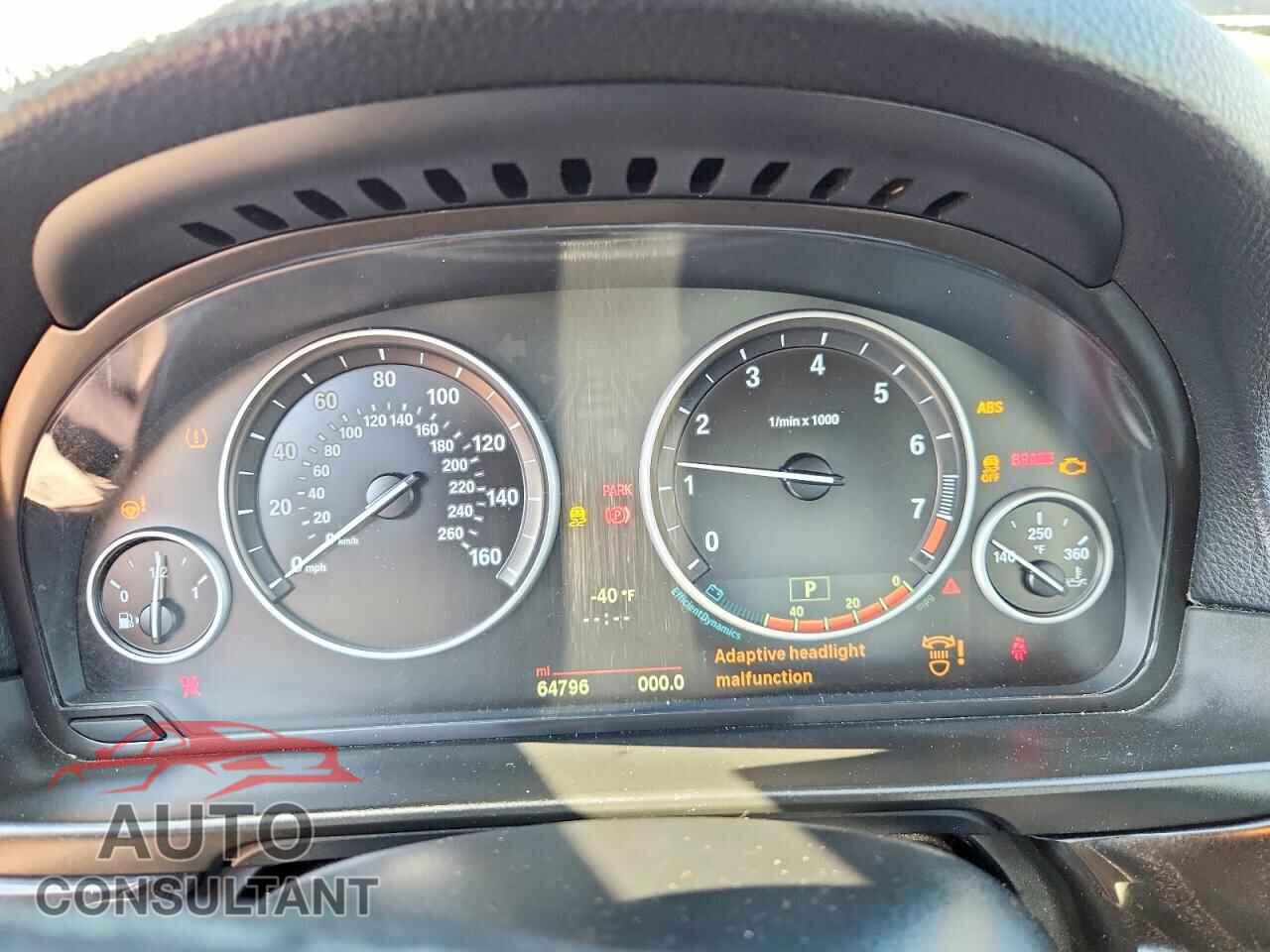 BMW 5 SERIES 2014 - WBA5A7C59ED219717