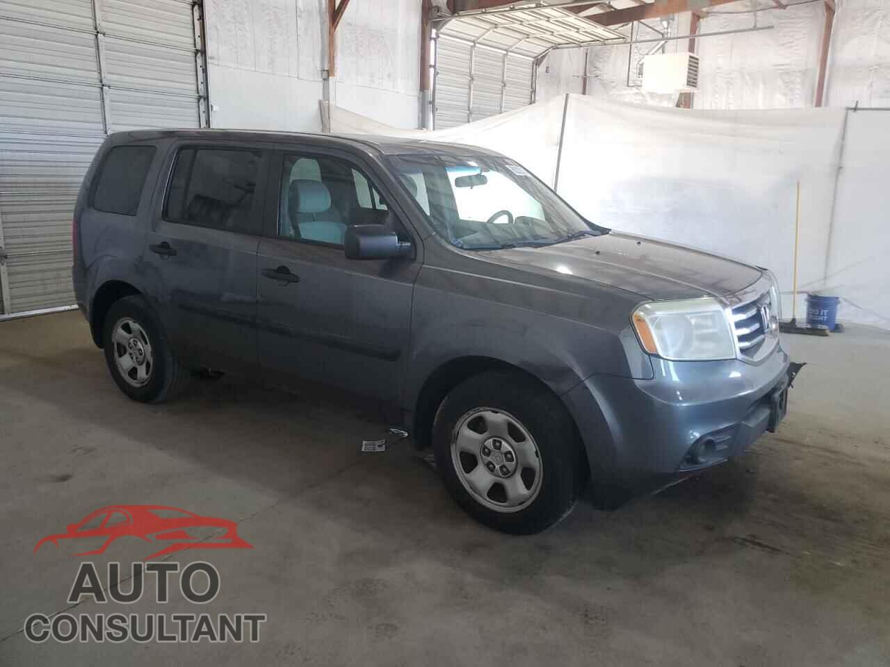 HONDA PILOT 2012 - 5FNYF4H29CB013396