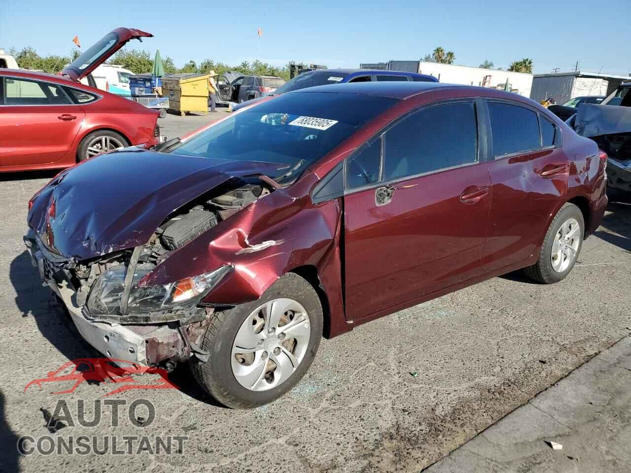HONDA CIVIC 2015 - 19XFB2F59FE255233