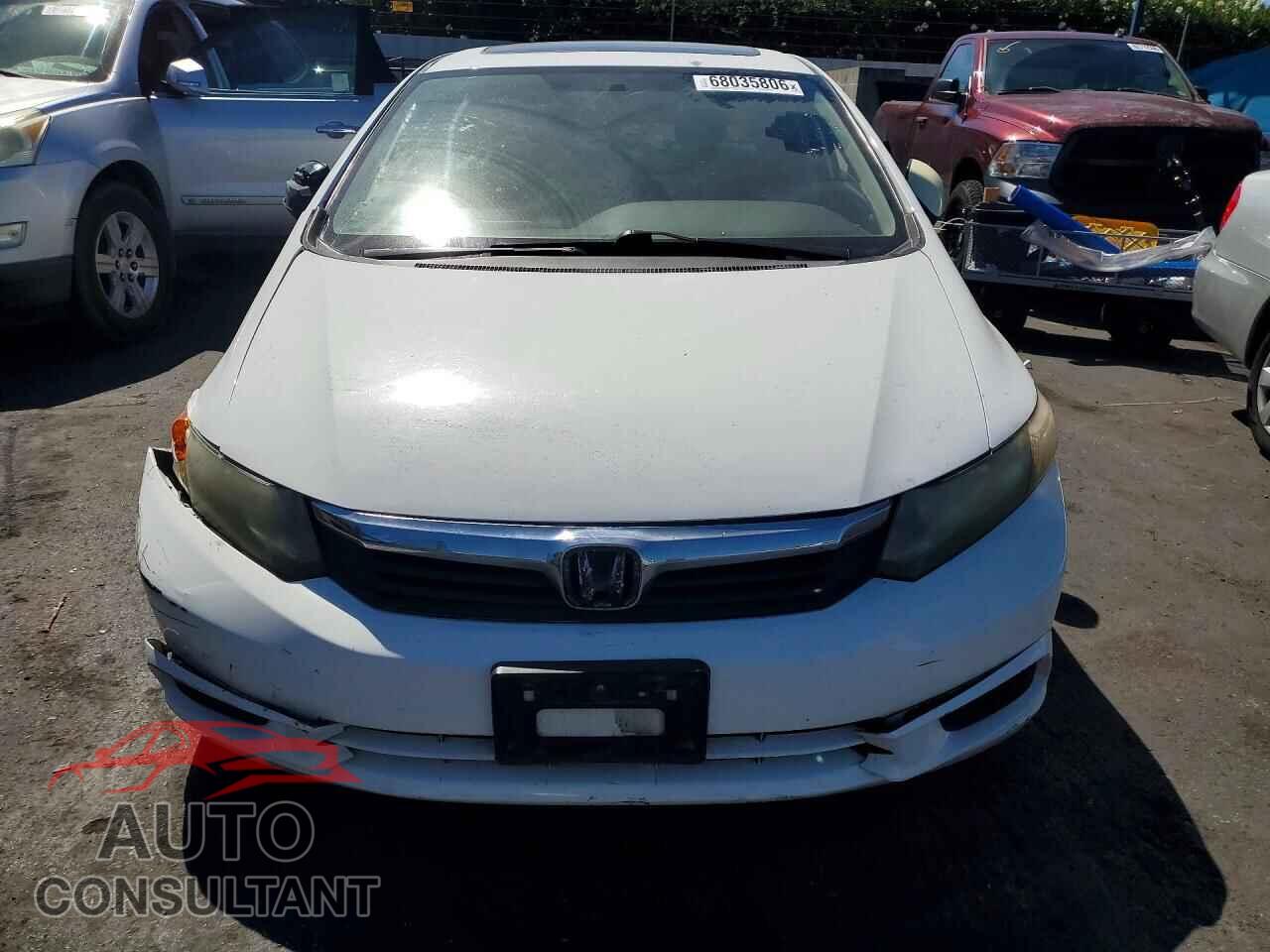 HONDA CIVIC 2012 - 19XFB2F85CE378436