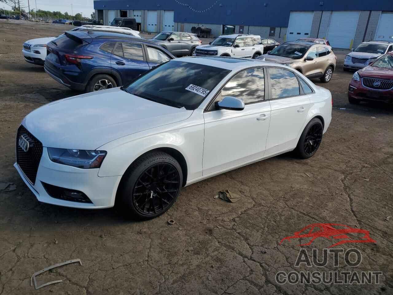 AUDI A4 2013 - WAUBFAFLXDN041501