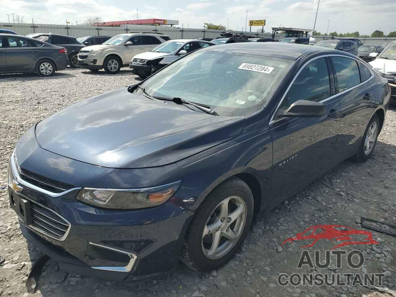 CHEVROLET MALIBU 2017 - 1G1ZB5STXHF158496