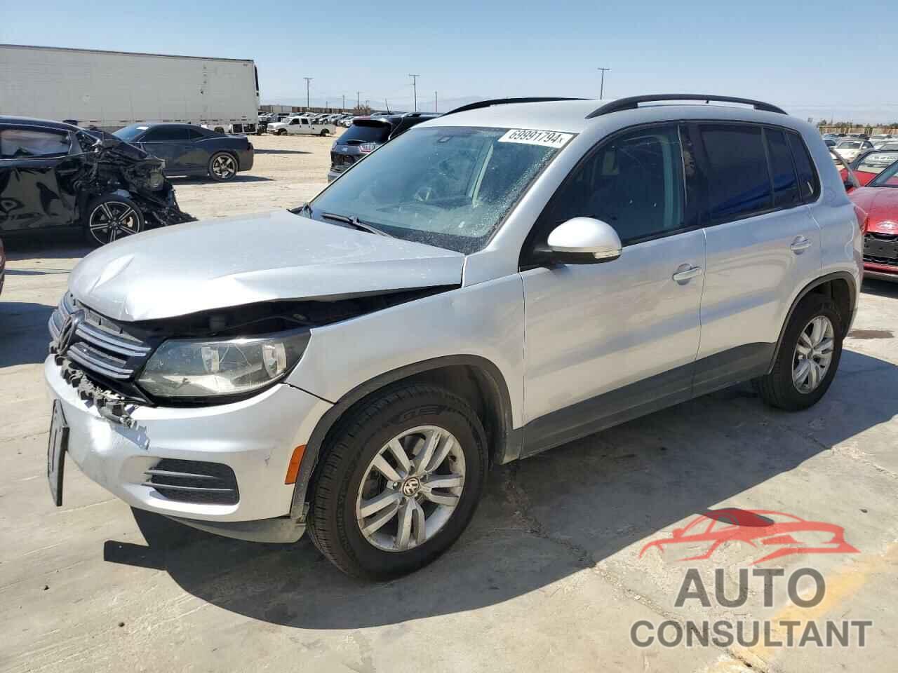 VOLKSWAGEN TIGUAN 2016 - WVGAV7AX6GW535945