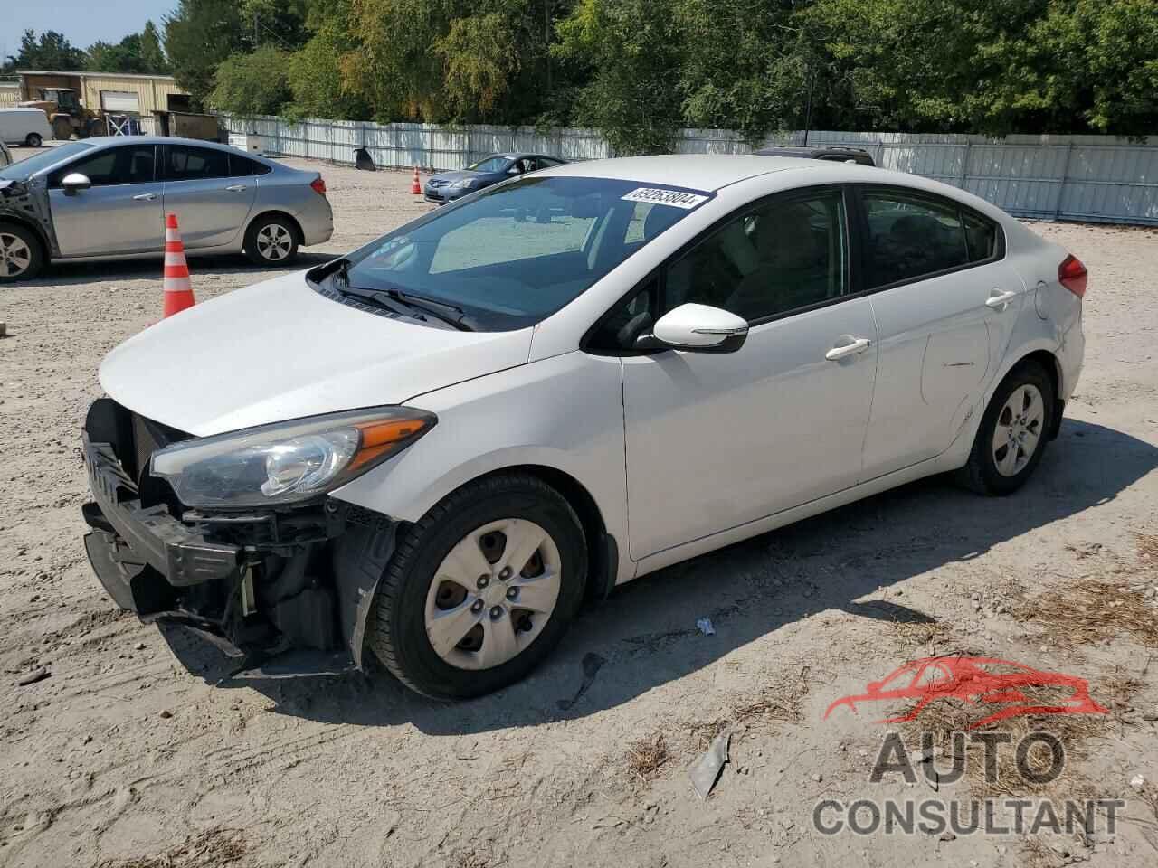 KIA FORTE 2016 - KNAFX4A68G5552811