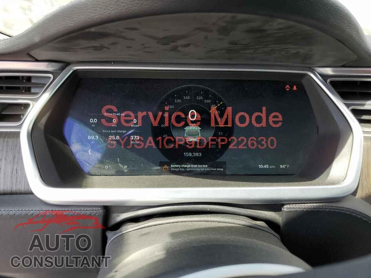 TESLA MODEL S 2013 - 5YJSA1CP9DFP22630