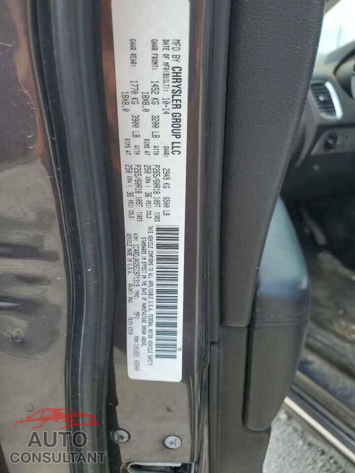 DODGE DURANGO 2014 - 1C4RDJAG5EC971319