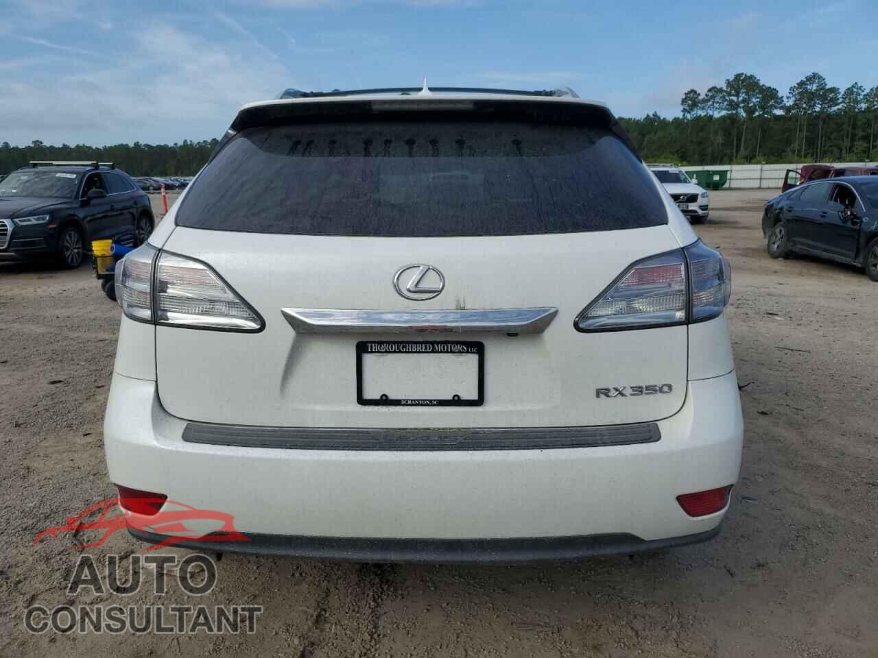 LEXUS RX350 2011 - 2T2BK1BAXBC090437