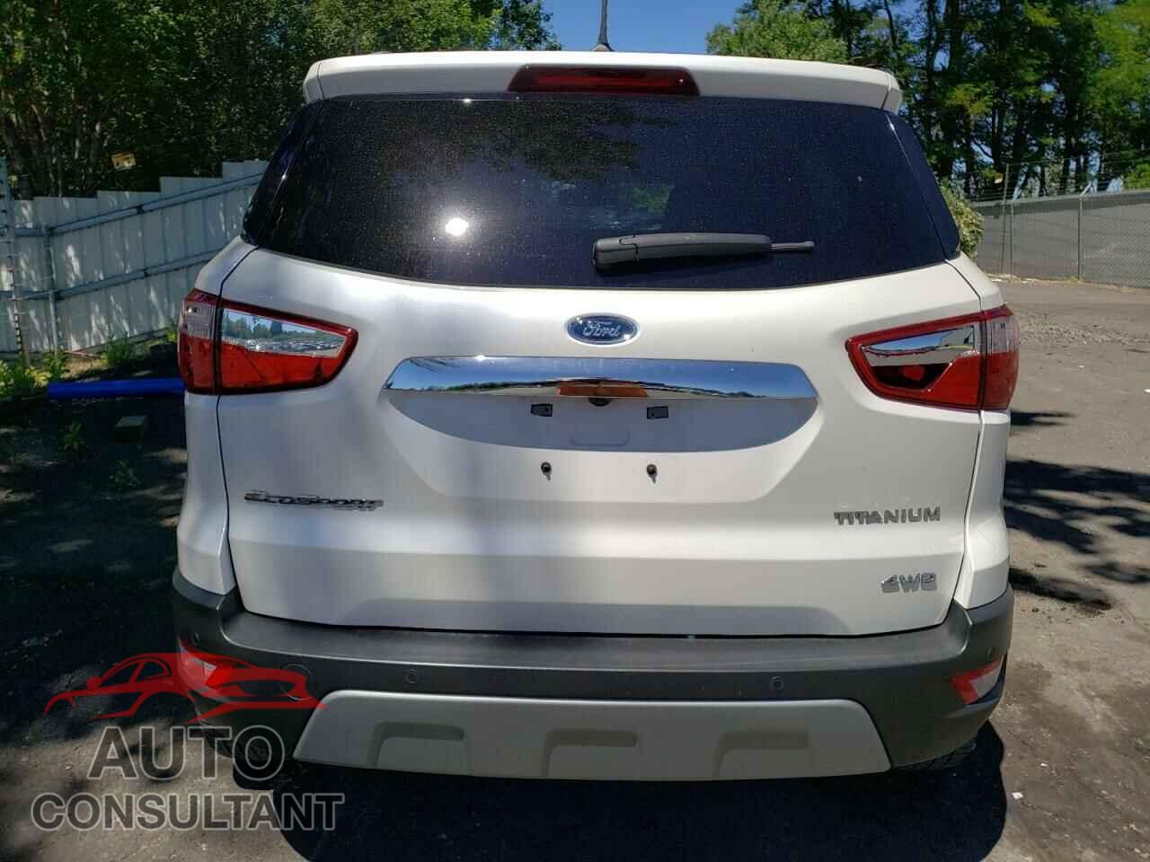 FORD ECOSPORT 2019 - MAJ6S3KL4KC287637