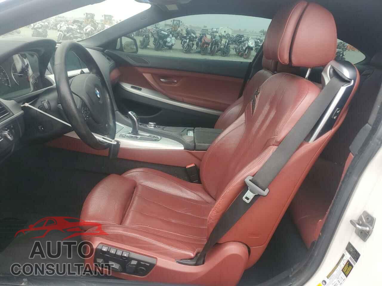 BMW 6 SERIES 2012 - WBALX3C57CDV77426