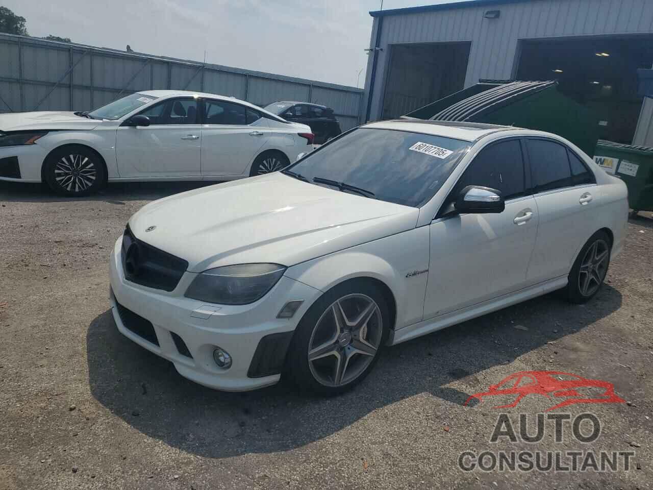 MERCEDES-BENZ C-CLASS 2009 - WDDGF77X09F292225