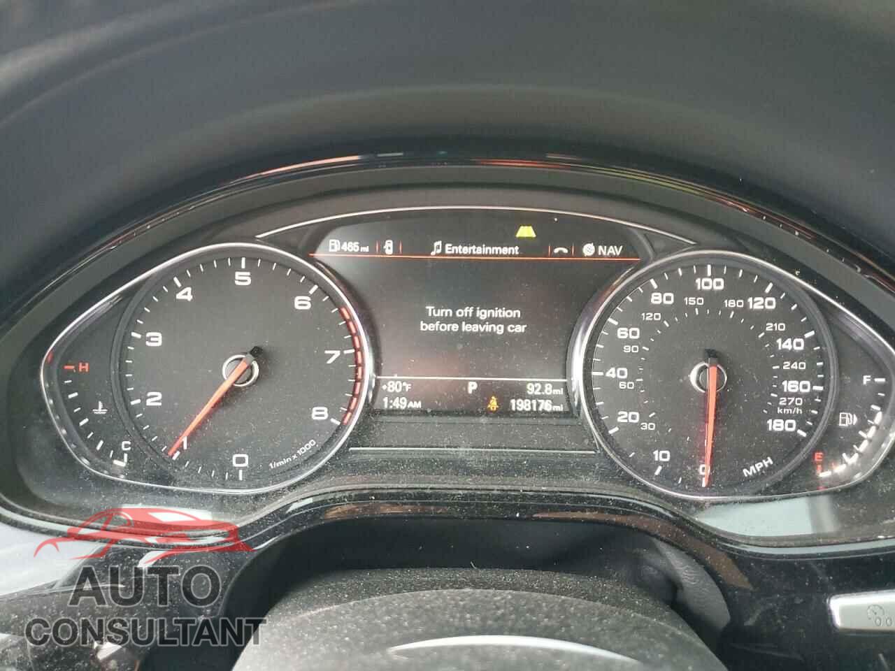 AUDI A8 2013 - WAURGAFD3DN029985