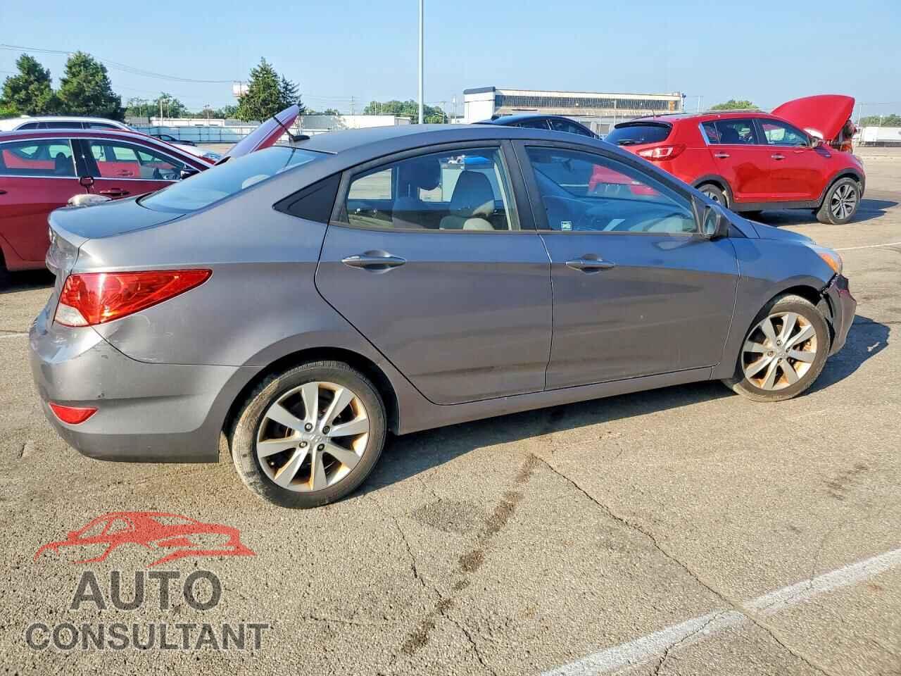 HYUNDAI ACCENT 2014 - KMHCU4AE5EU769835
