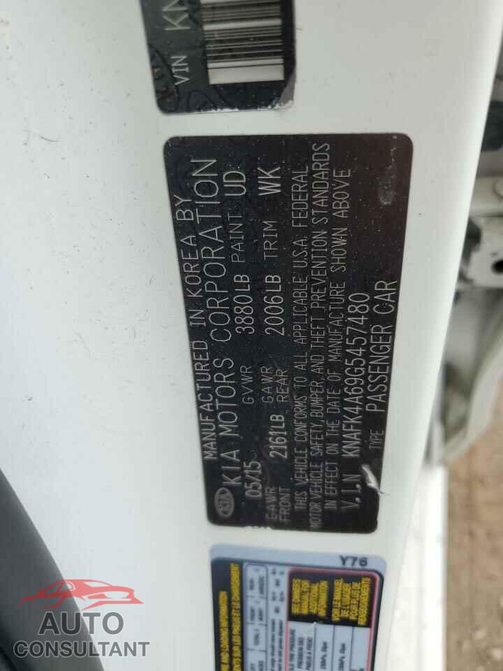 KIA FORTE 2016 - KNAFK4A69G5457480