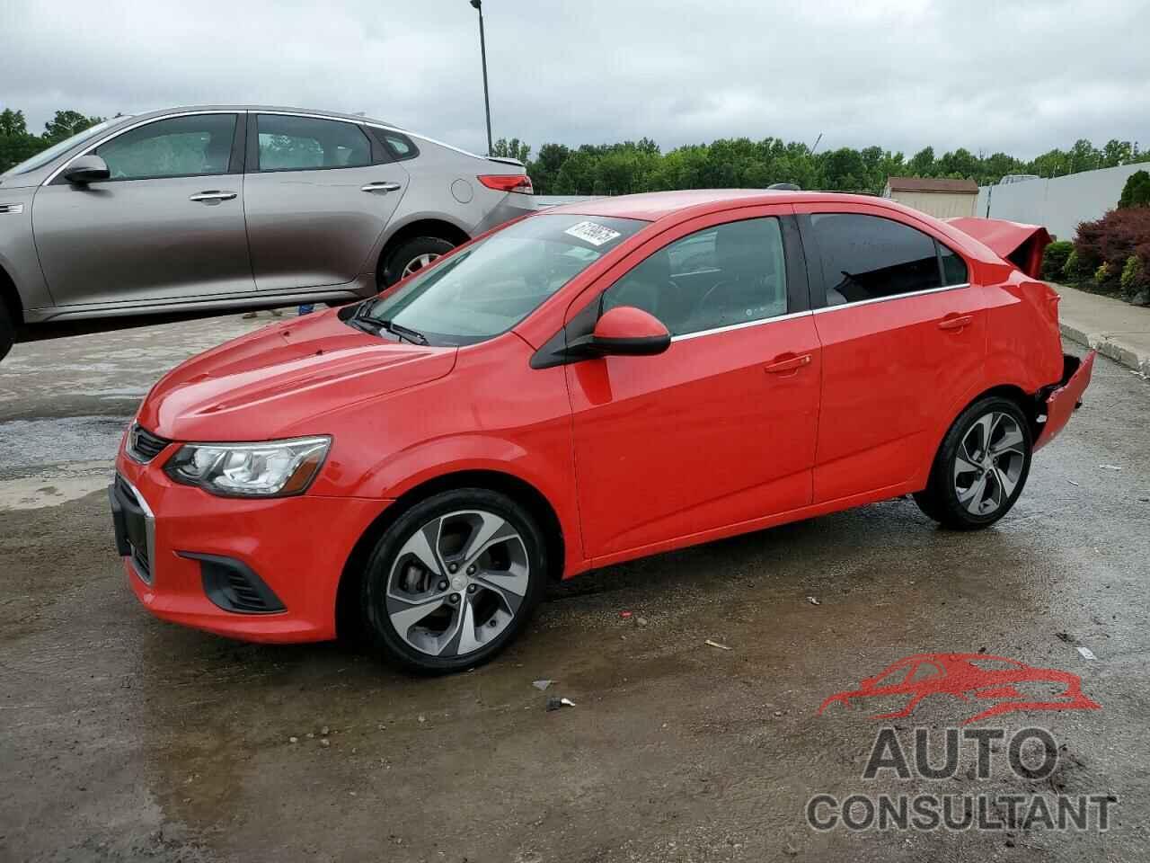 CHEVROLET SONIC 2018 - 1G1JF5SB1J4139491