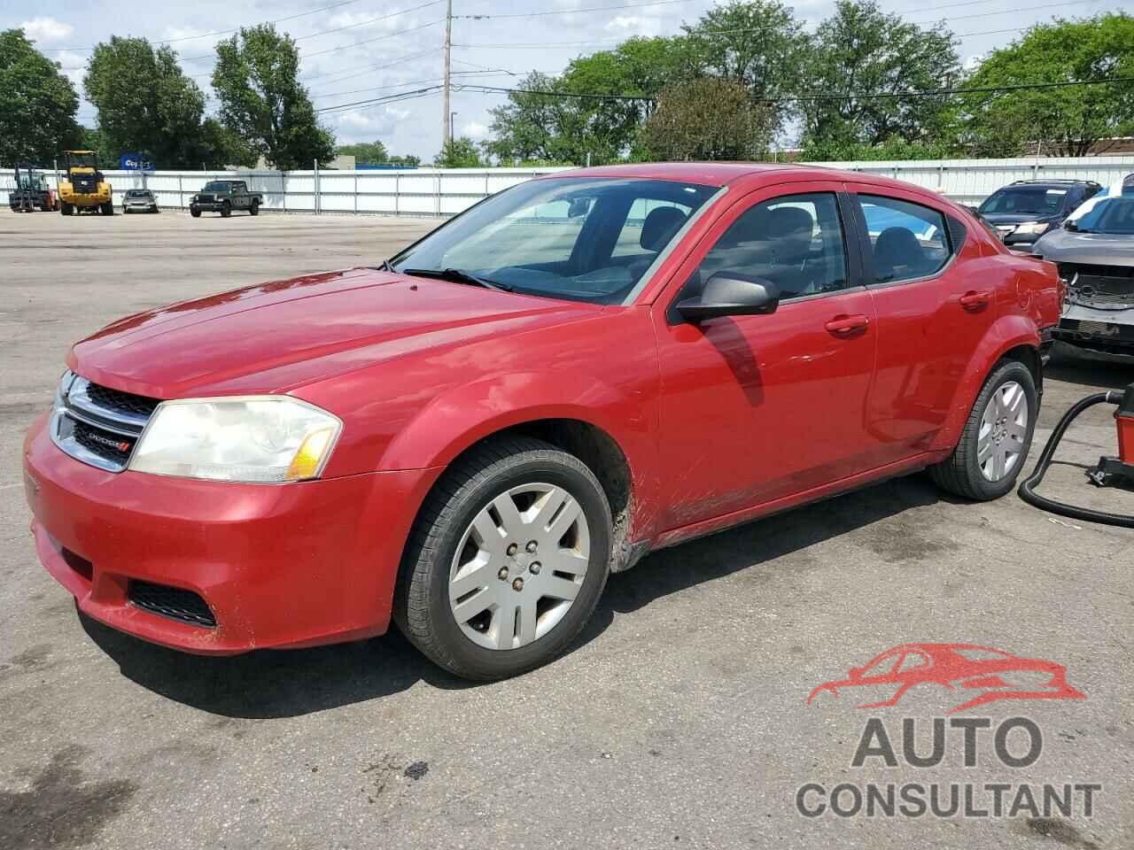 DODGE AVENGER 2013 - 1C3CDZAB3DN572456
