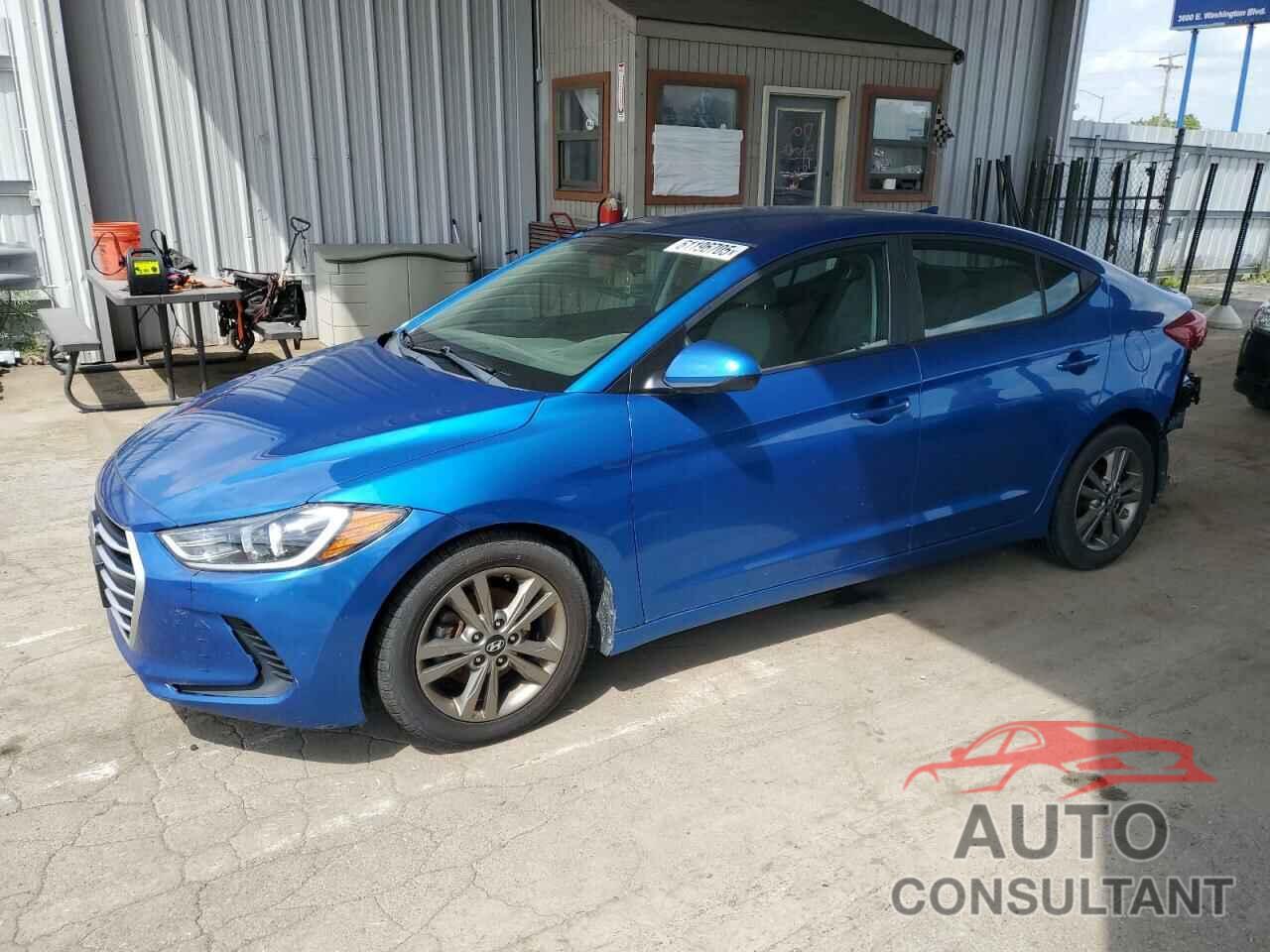 HYUNDAI ELANTRA 2018 - 5NPD84LF9JH301341
