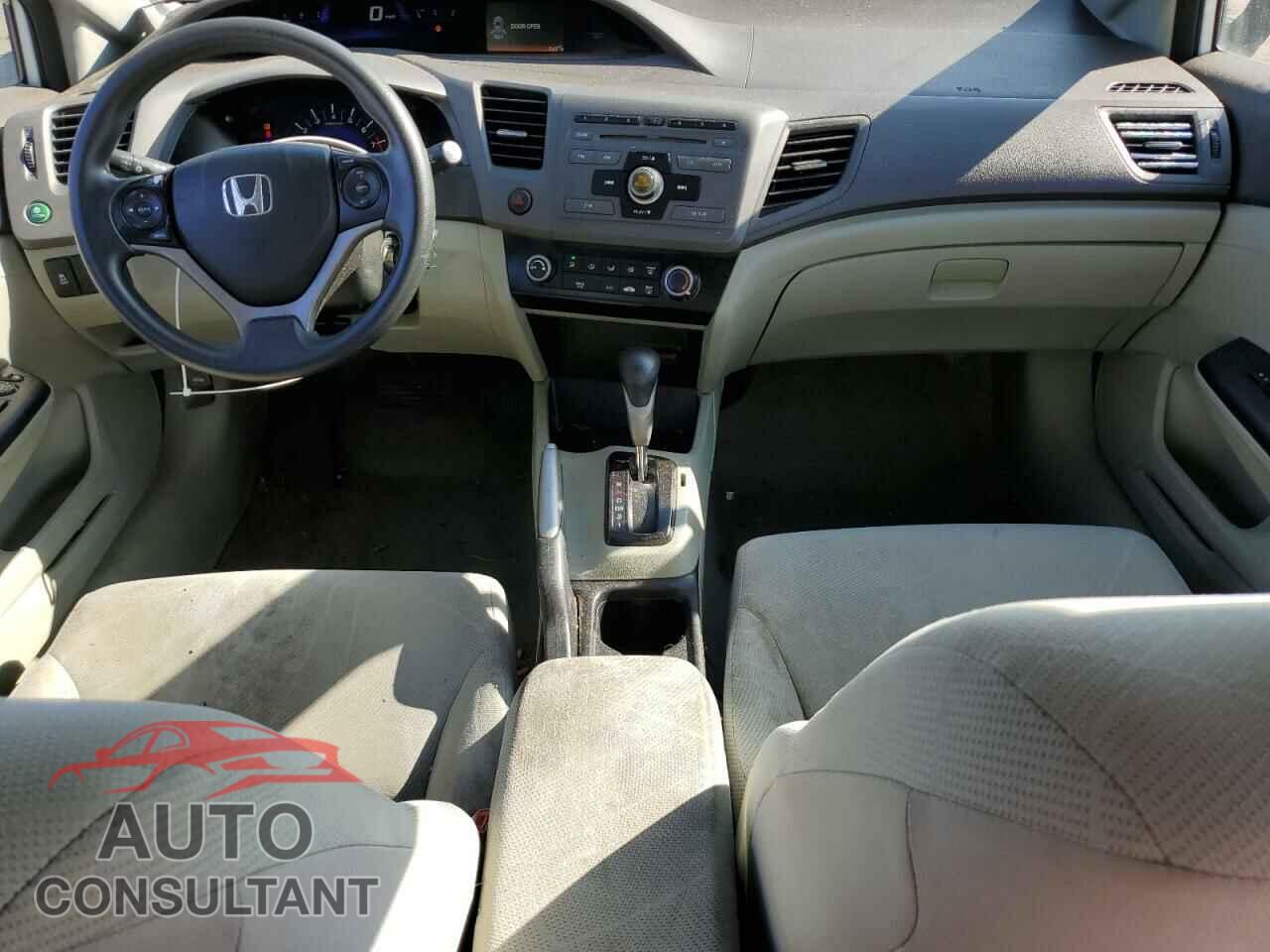 HONDA CIVIC 2012 - 19XFB2F59CE357983