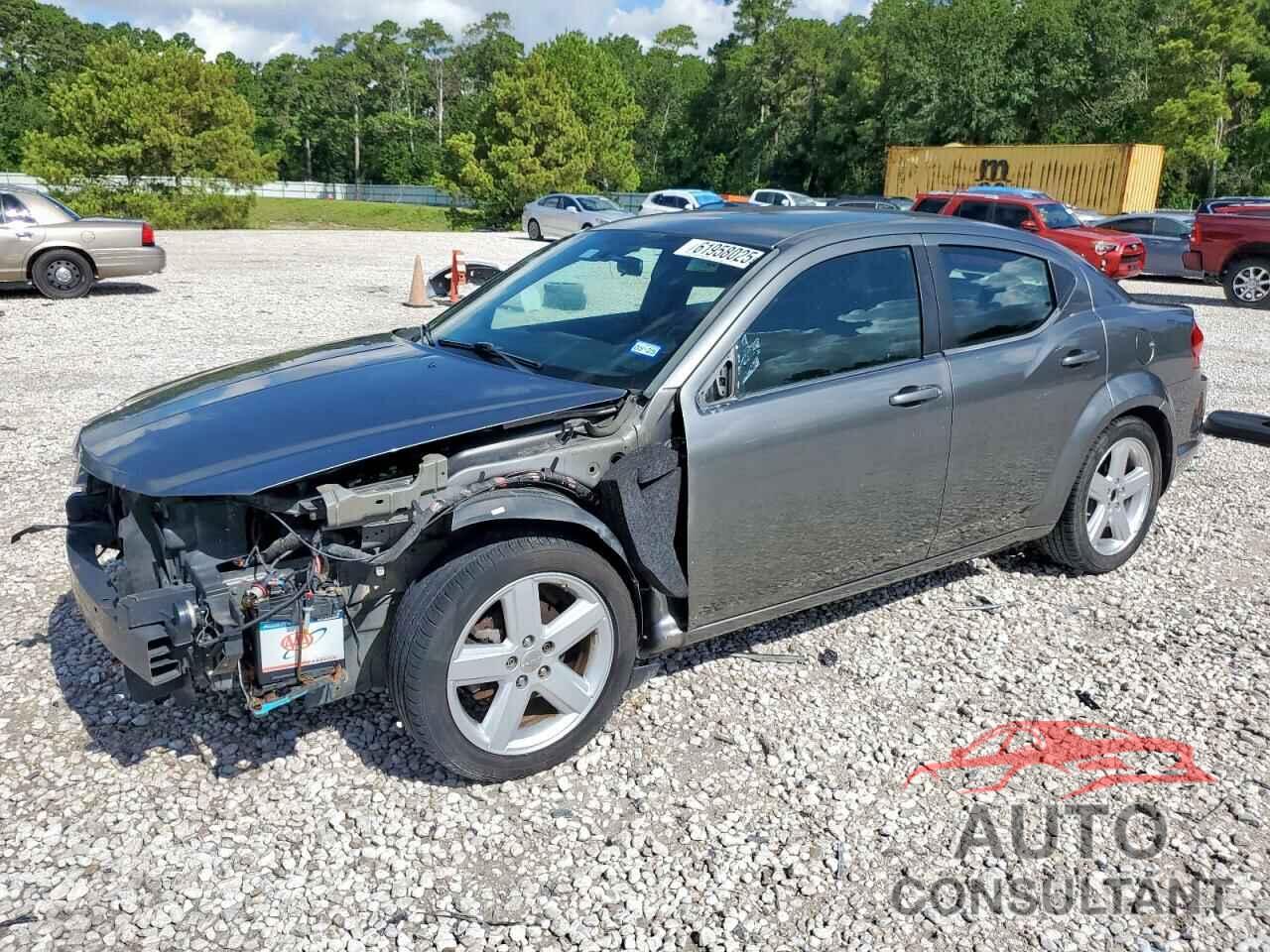 DODGE AVENGER 2013 - 1C3CDZAB6DN566991
