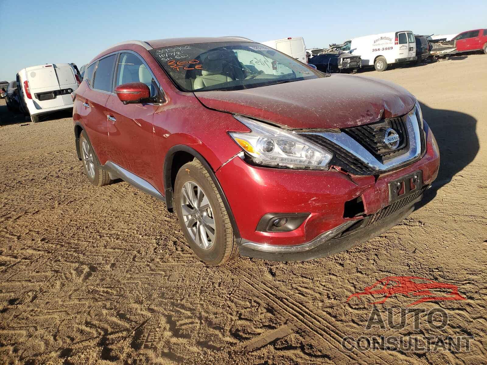 NISSAN MURANO 2017 - 5N1AZ2MG2HN178595