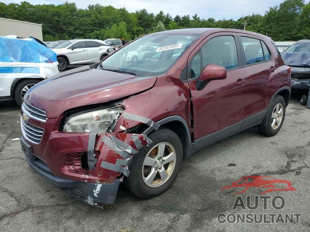 CHEVROLET TRAX 2016 - 3GNCJNSB5GL238212