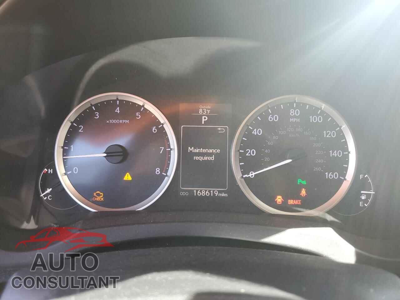 LEXUS IS 2014 - JTHBF1D27E5036639