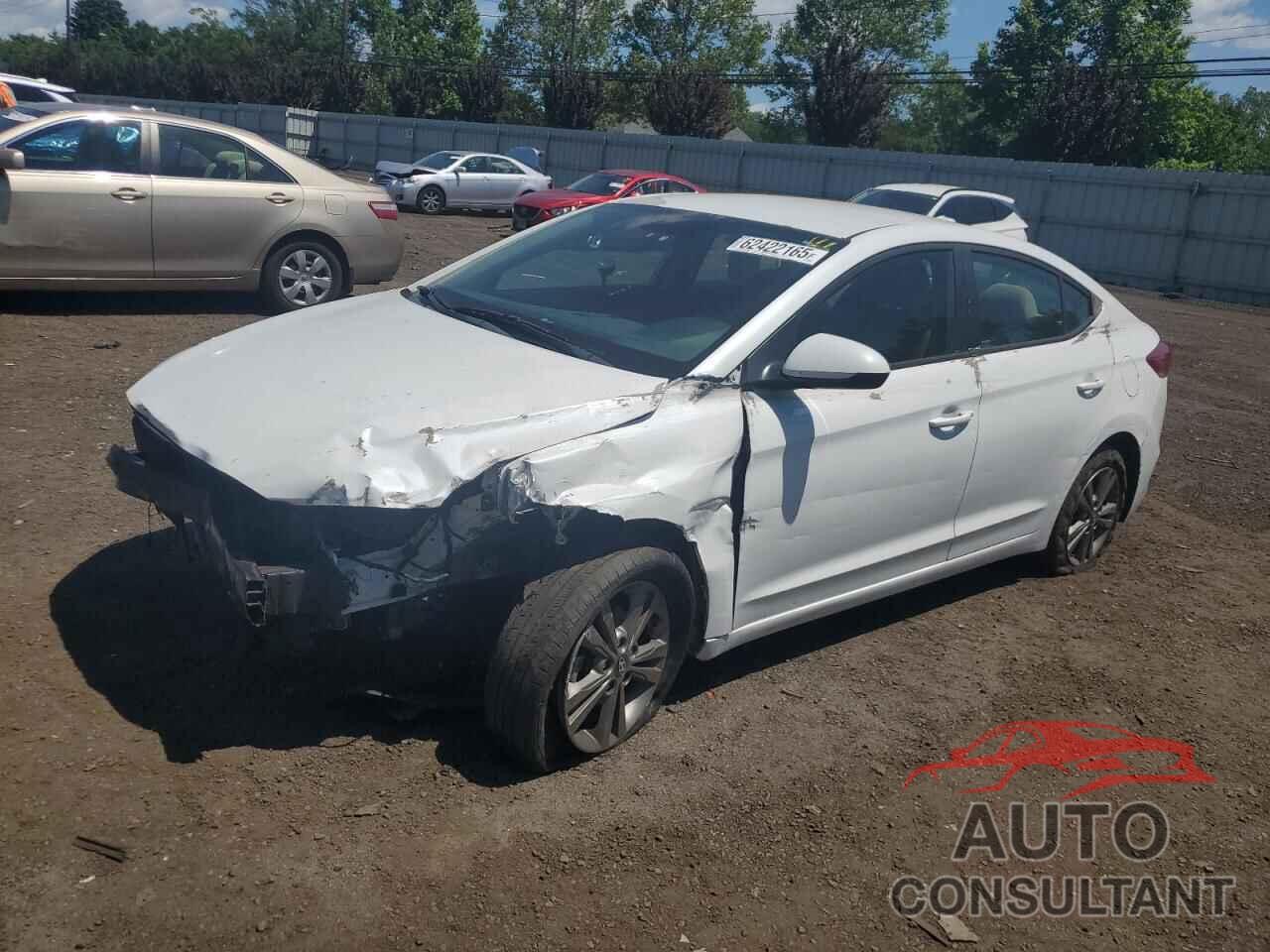 HYUNDAI ELANTRA 2018 - 5NPD84LF4JH385987