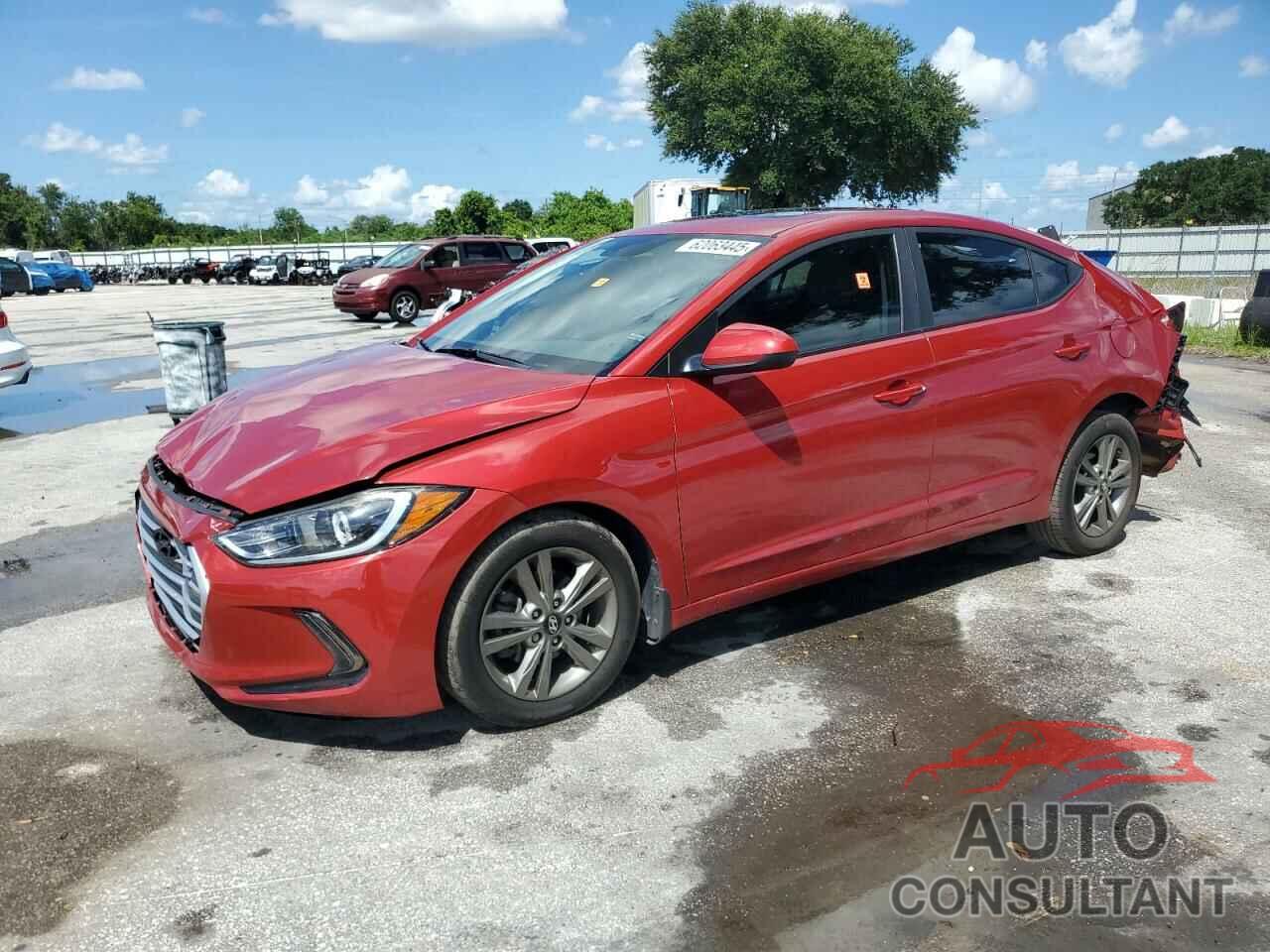 HYUNDAI ELANTRA 2018 - 5NPD84LF7JH259428