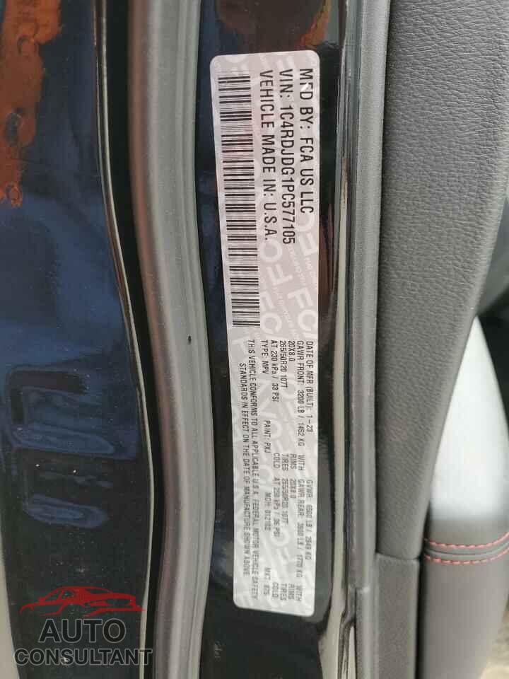 DODGE DURANGO 2023 - 1C4RDJDG1PC577105