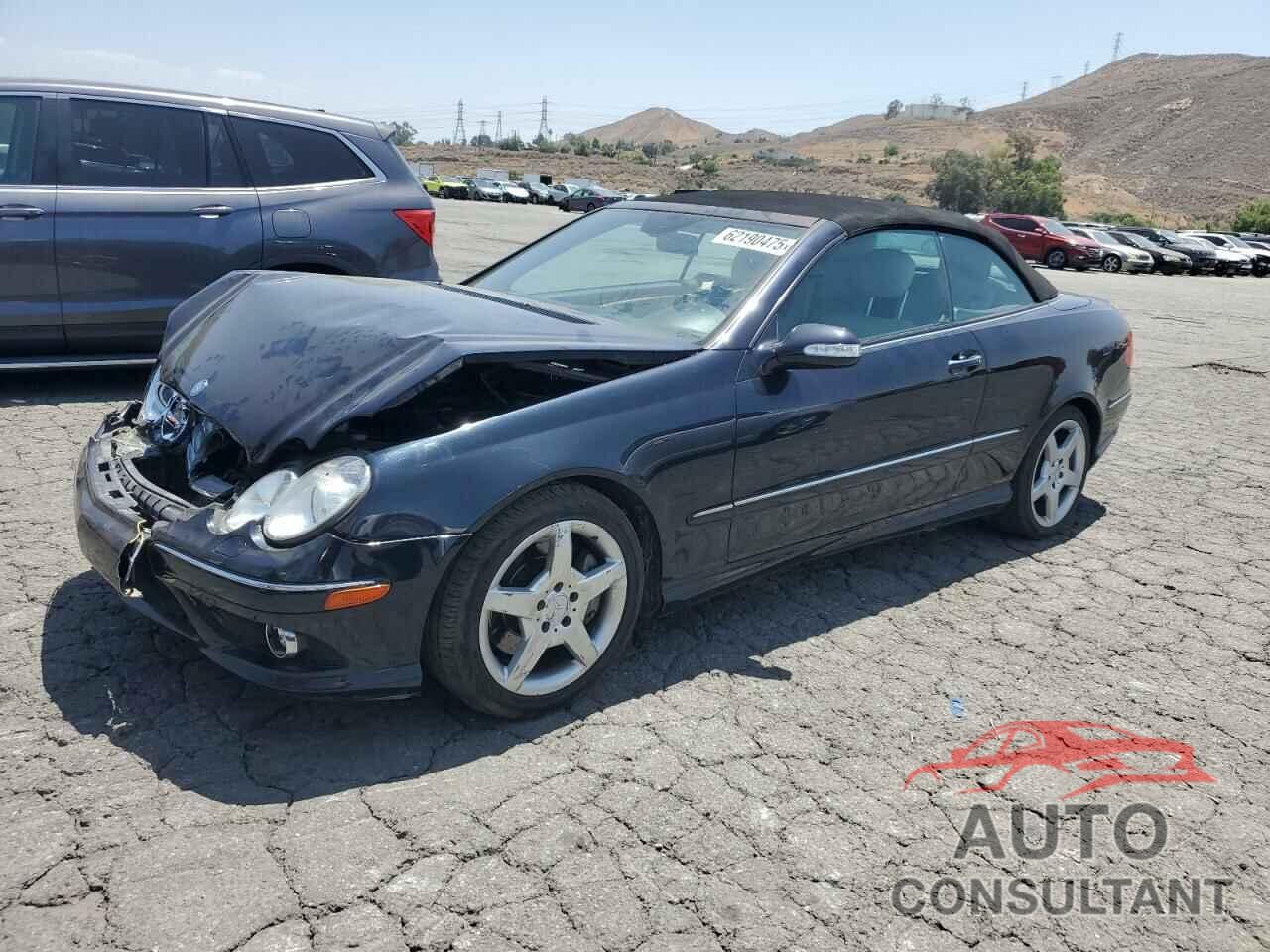 MERCEDES-BENZ CLK-CLASS 2009 - WDBTK56G49T107541
