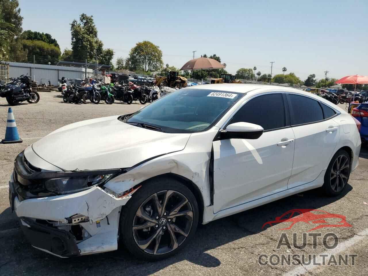 HONDA CIVIC 2019 - 2HGFC2F80KH605548