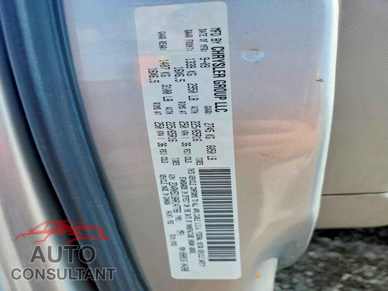 DODGE CARAVAN 2010 - 2D4RN5D18AR147766