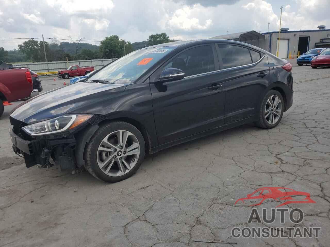HYUNDAI ELANTRA 2018 - KMHD84LF8JU499797
