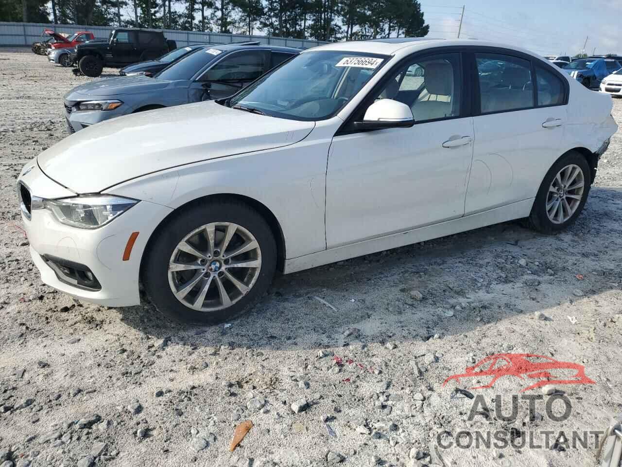 BMW 3 SERIES 2018 - WBA8E1G50JNU92753